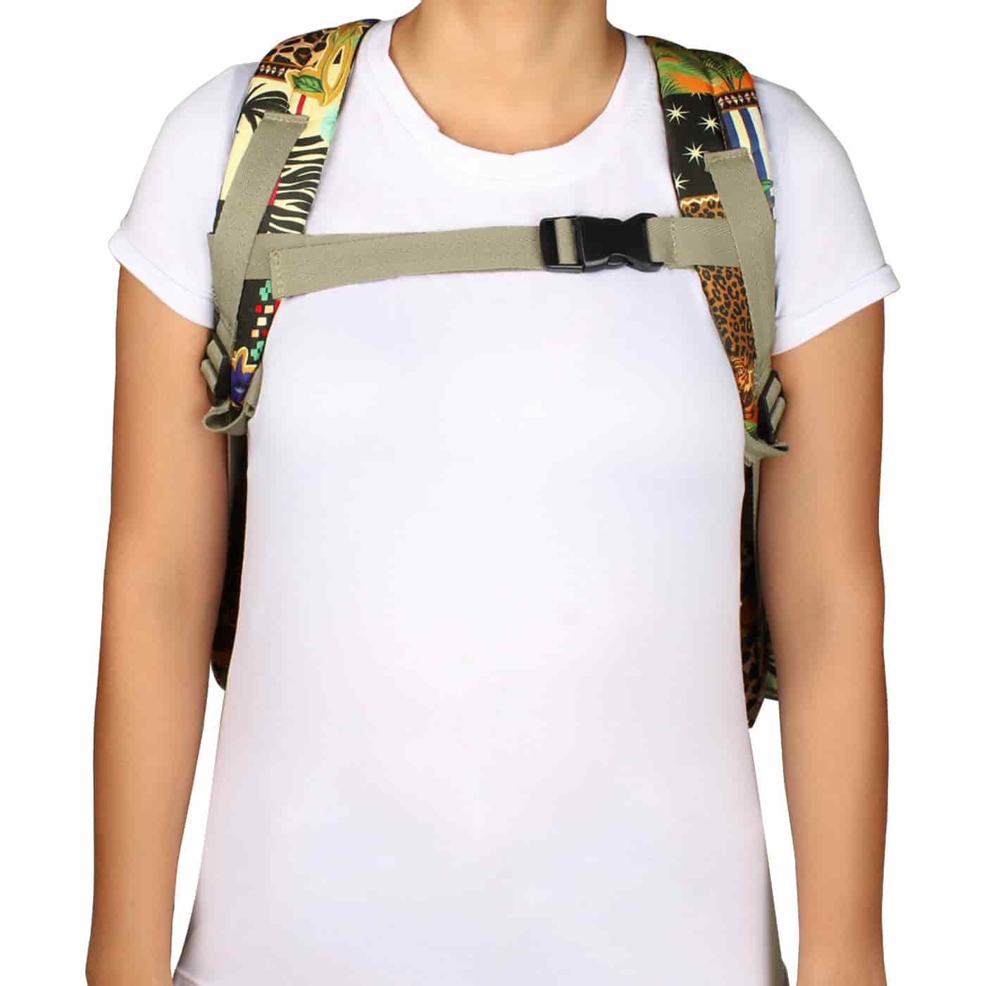 Morral Mochilero Pequeno ULTRA Estampado Glam Citybags Multicolora - miniatura 7
