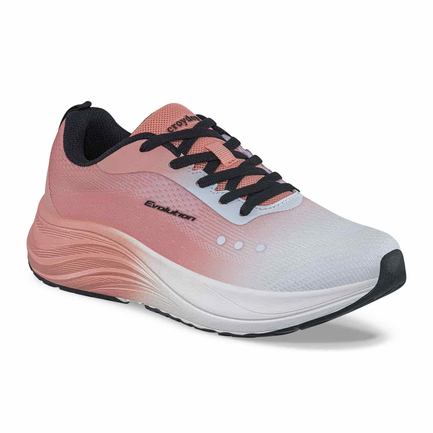 Tenis Running Wibo Blanco-Coral Croydon Para Mujer - miniatura 1