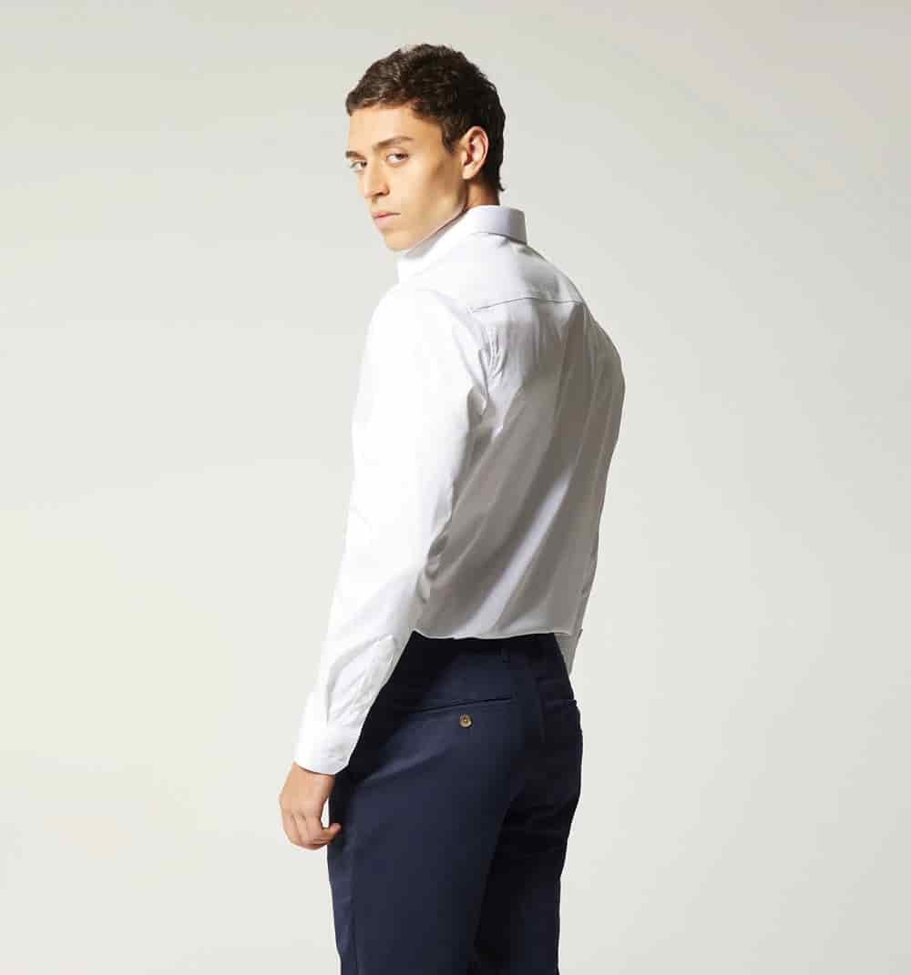 Camisa para hombre básica regular fit m/l - miniatura 8
