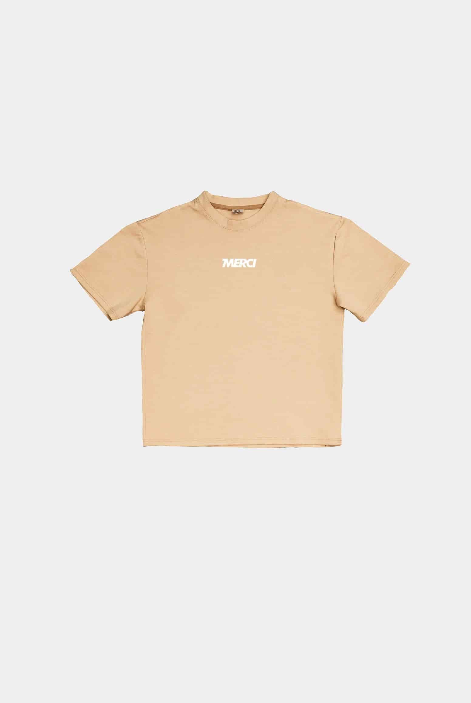 Camiseta boxy-fit beigie - miniatura 9