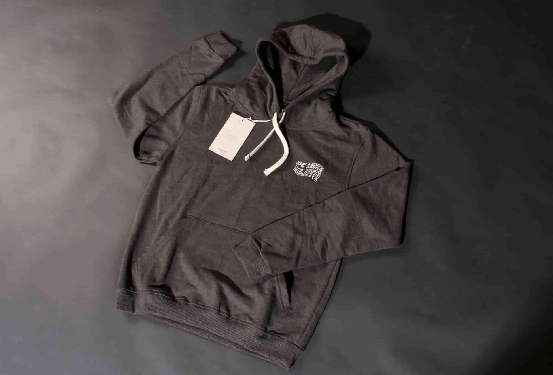HOODIE GRIS GO RIGO GO X DOMENICA - UNISEX - miniatura 3