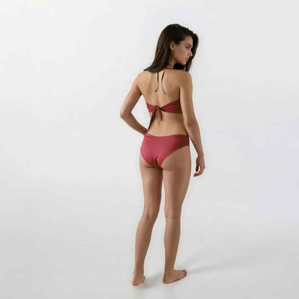 Vestido de Baño  Trikini Terracota - miniatura 2