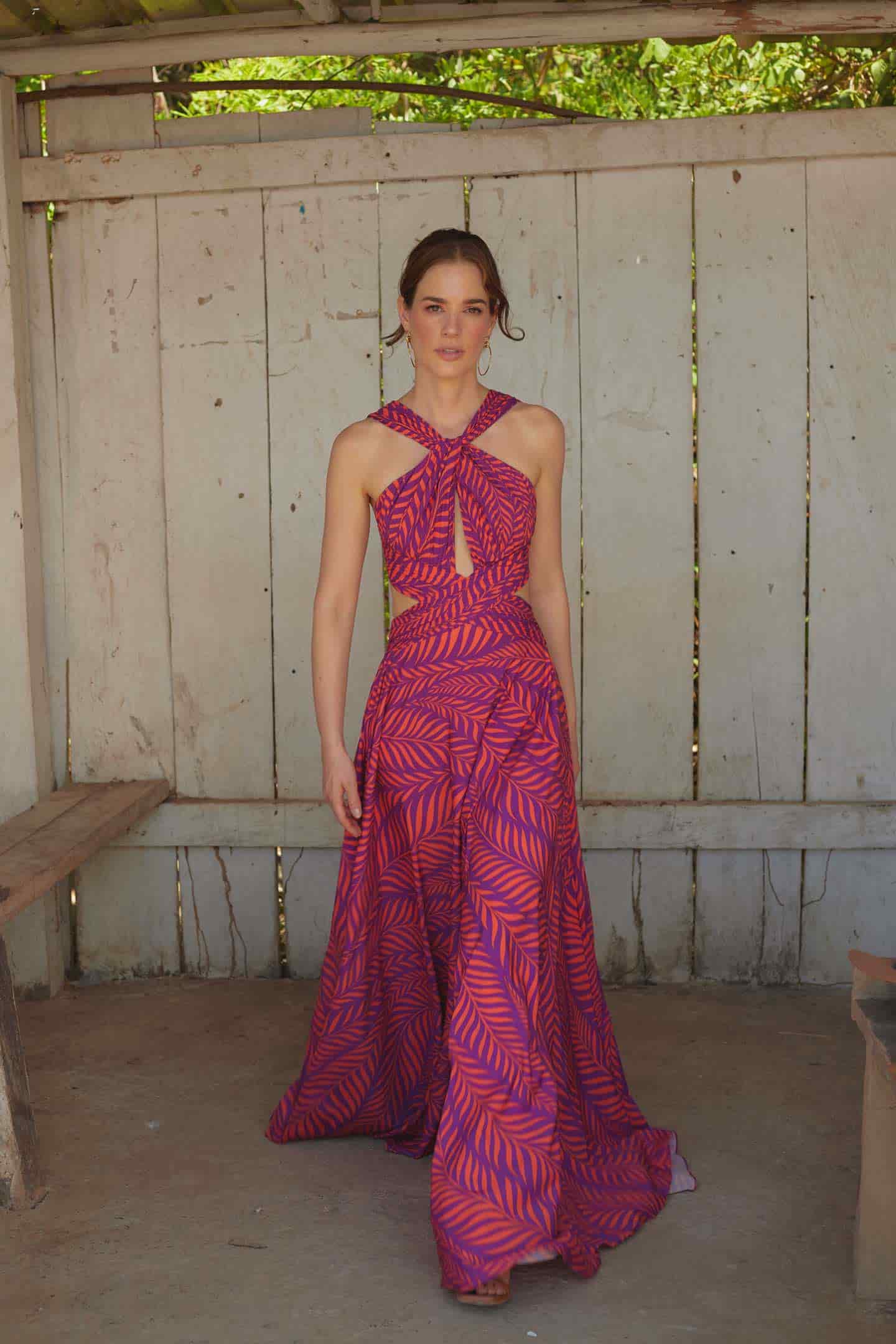Vestido Bora Estampado - miniatura 1