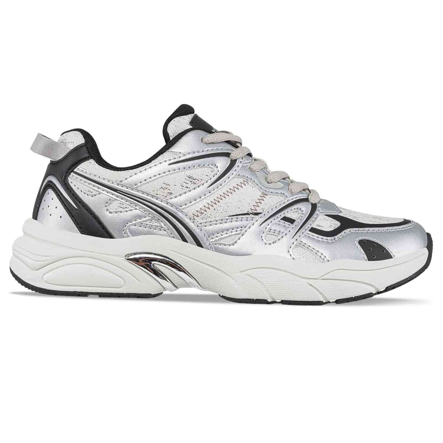 Tenis Urbanos Argame Gris-Negro Croydon para Mujer - miniatura 2
