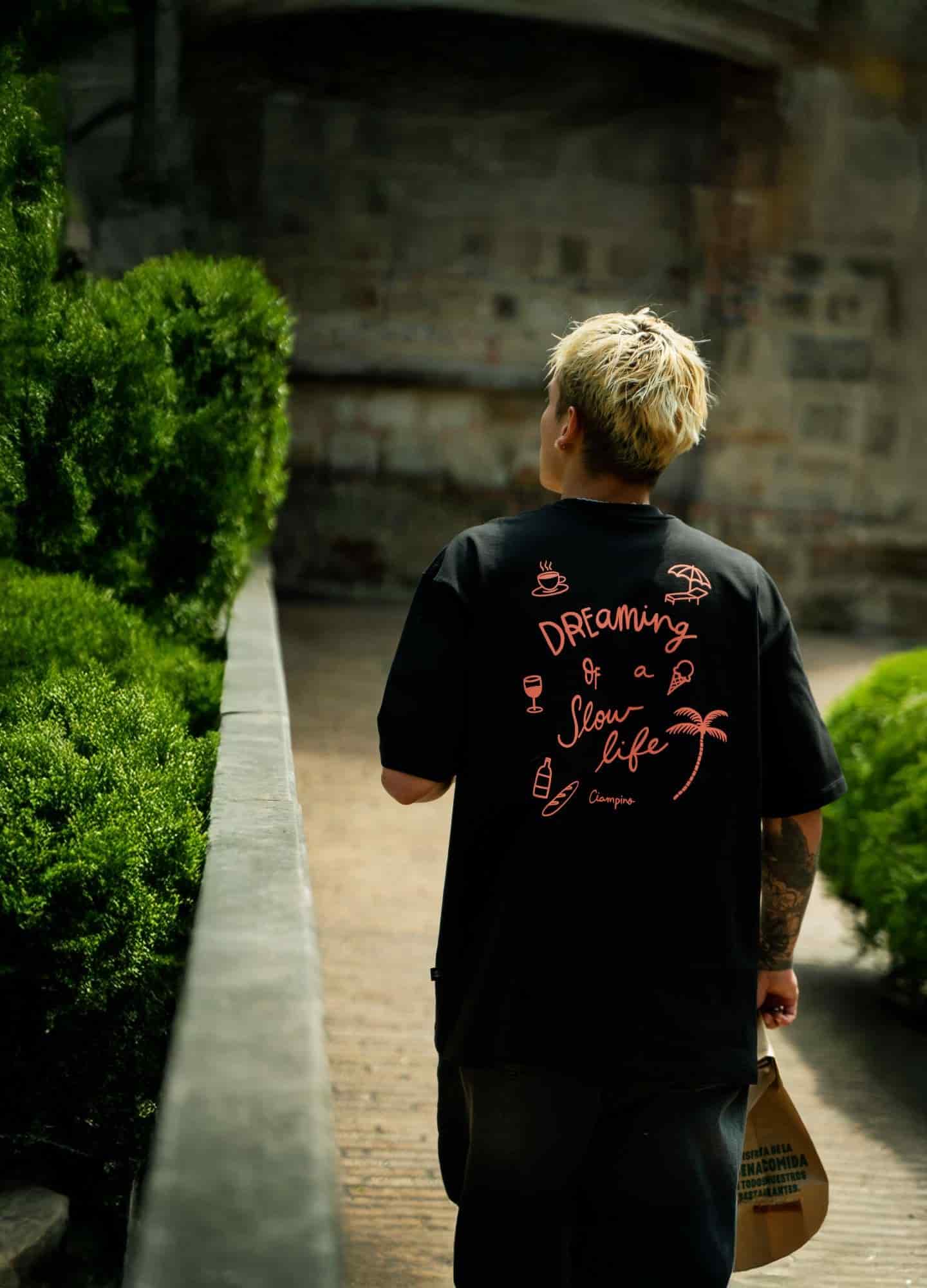 Slow Life Oversized - Negro - miniatura 6