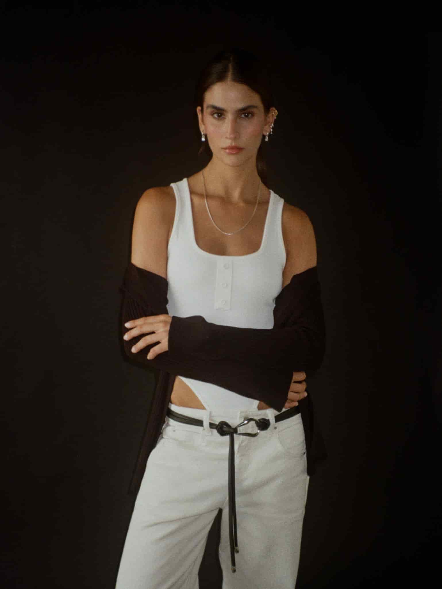 HALF BUTTON BODY - SOFT WHITE - miniatura 8