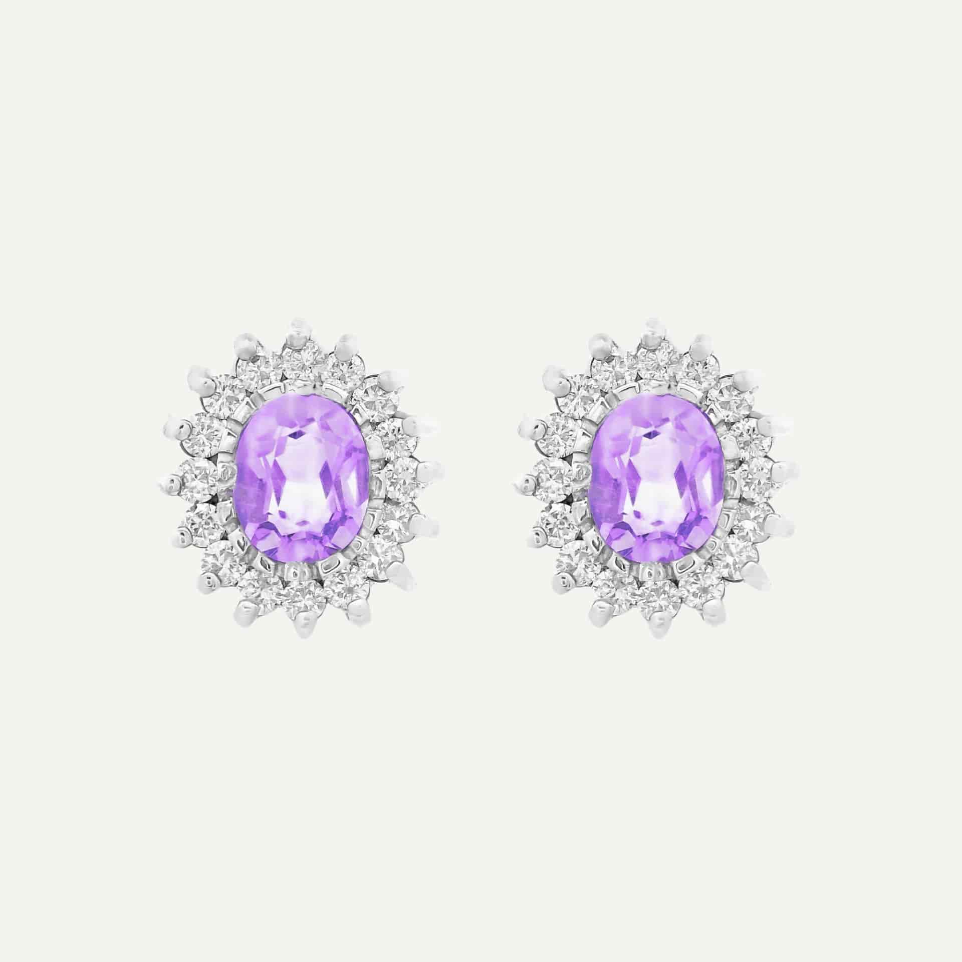 Arete Corona Thin Ovalado - miniatura 1