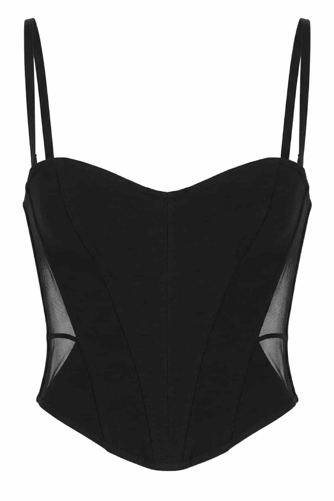 CORSET LISA NEGRO - miniatura 6