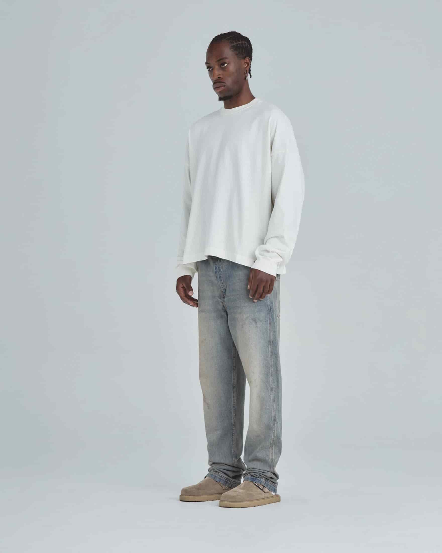 Line Basic Slim Fit Jeans Dirty Blue - miniatura 5