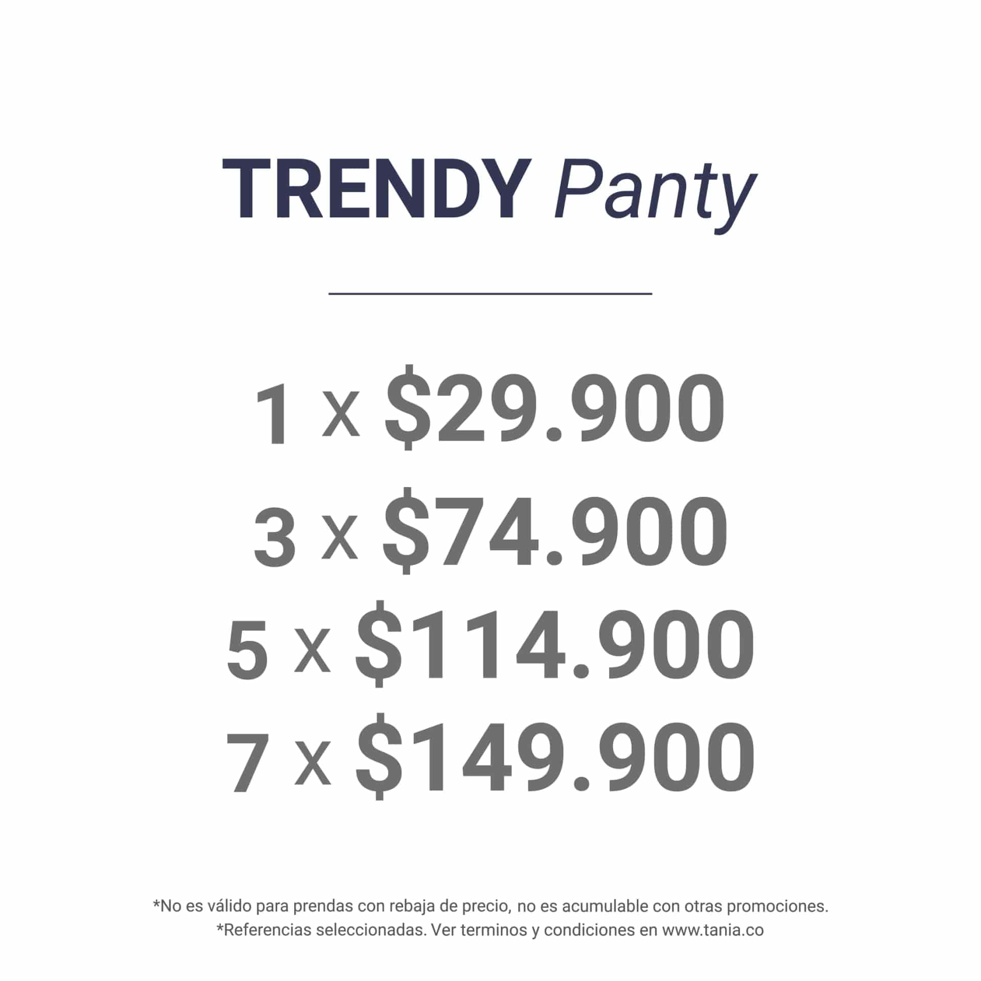 Trendy Panty Hipster Algodon - miniatura 2