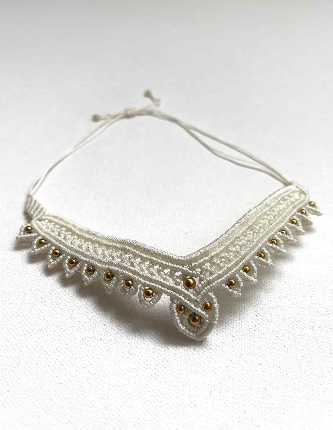 Brazalete Reina De Verano Marfil - miniatura 4