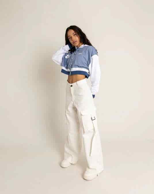 Chaqueta CropTop Angel Azul - miniatura 1