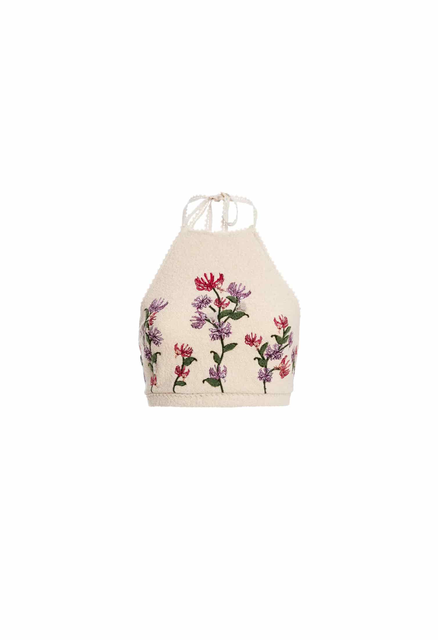 Carlota Honeysuckle Cropped Top - miniatura 13