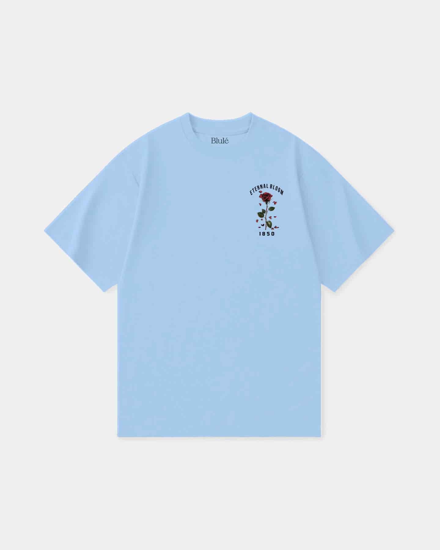 Oversized T Shirt Eternal Bloom Sky Blue - miniatura 2