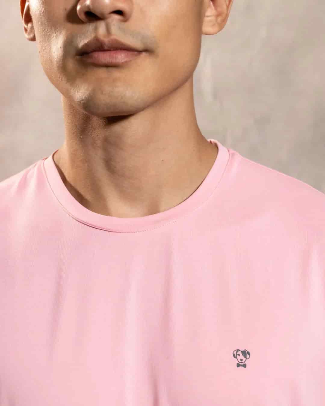 Camiseta Performance Antiarrugas Rosado Peach - miniatura 2