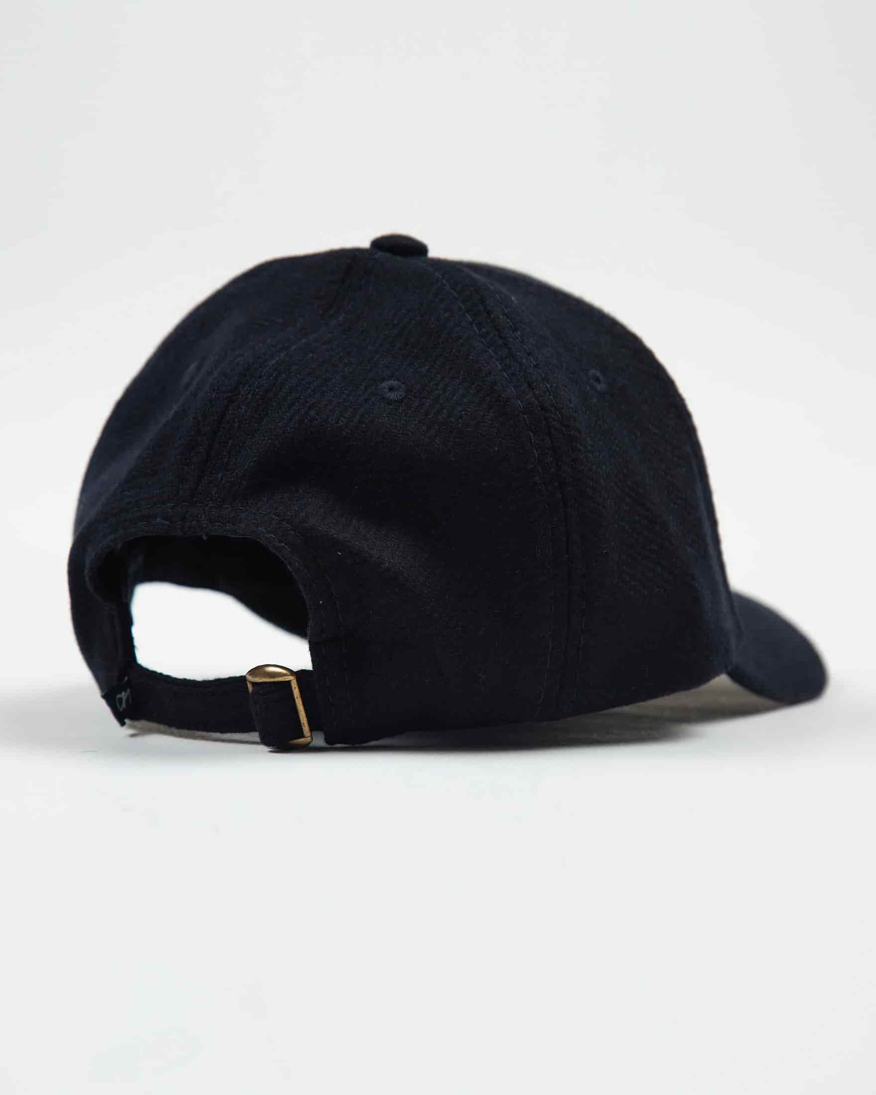 Gorra Baseball Lana Cashmere Azul Oscuro - miniatura 4