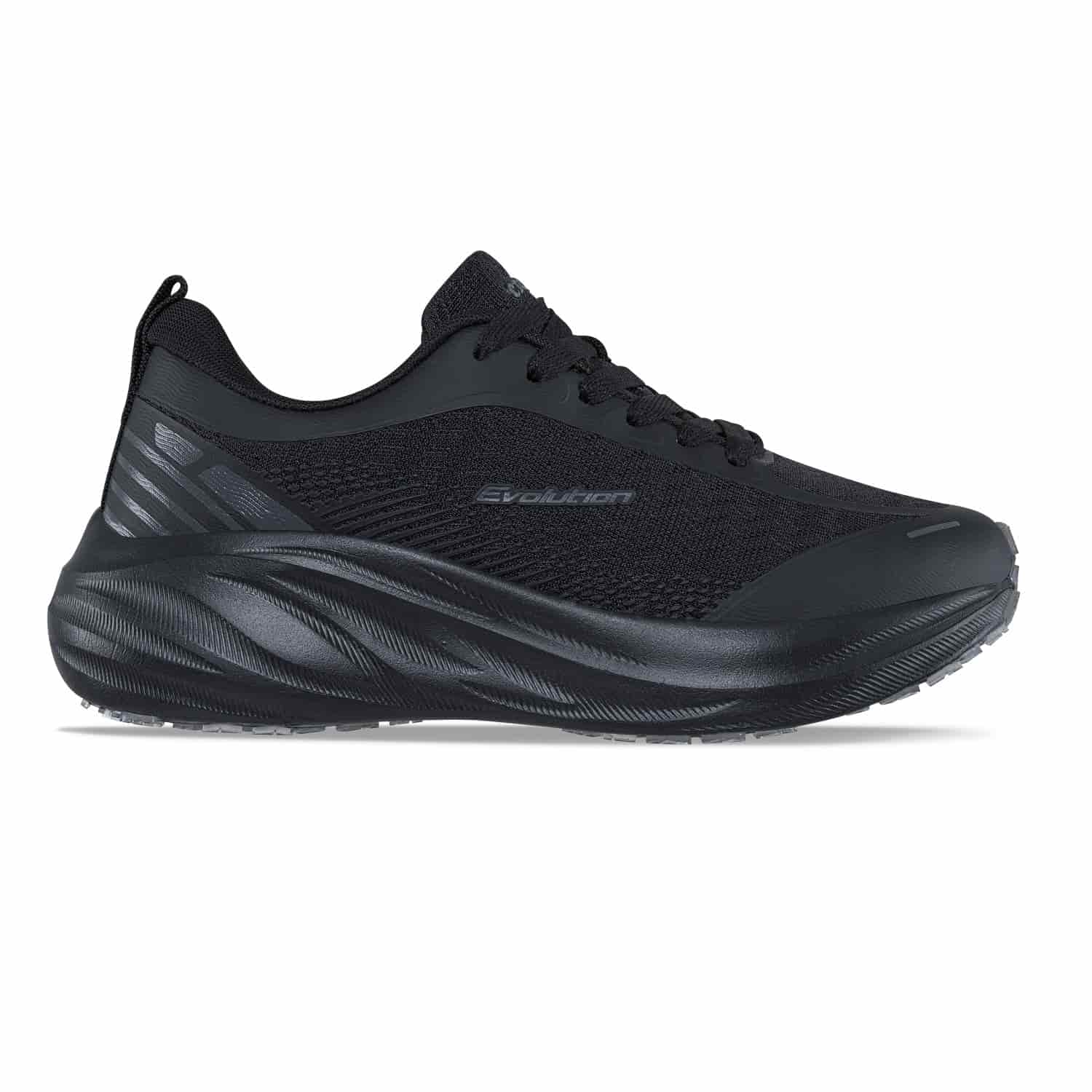 Tenis Running Wizod Negro-Negro Croydon Para Mujer - miniatura 2