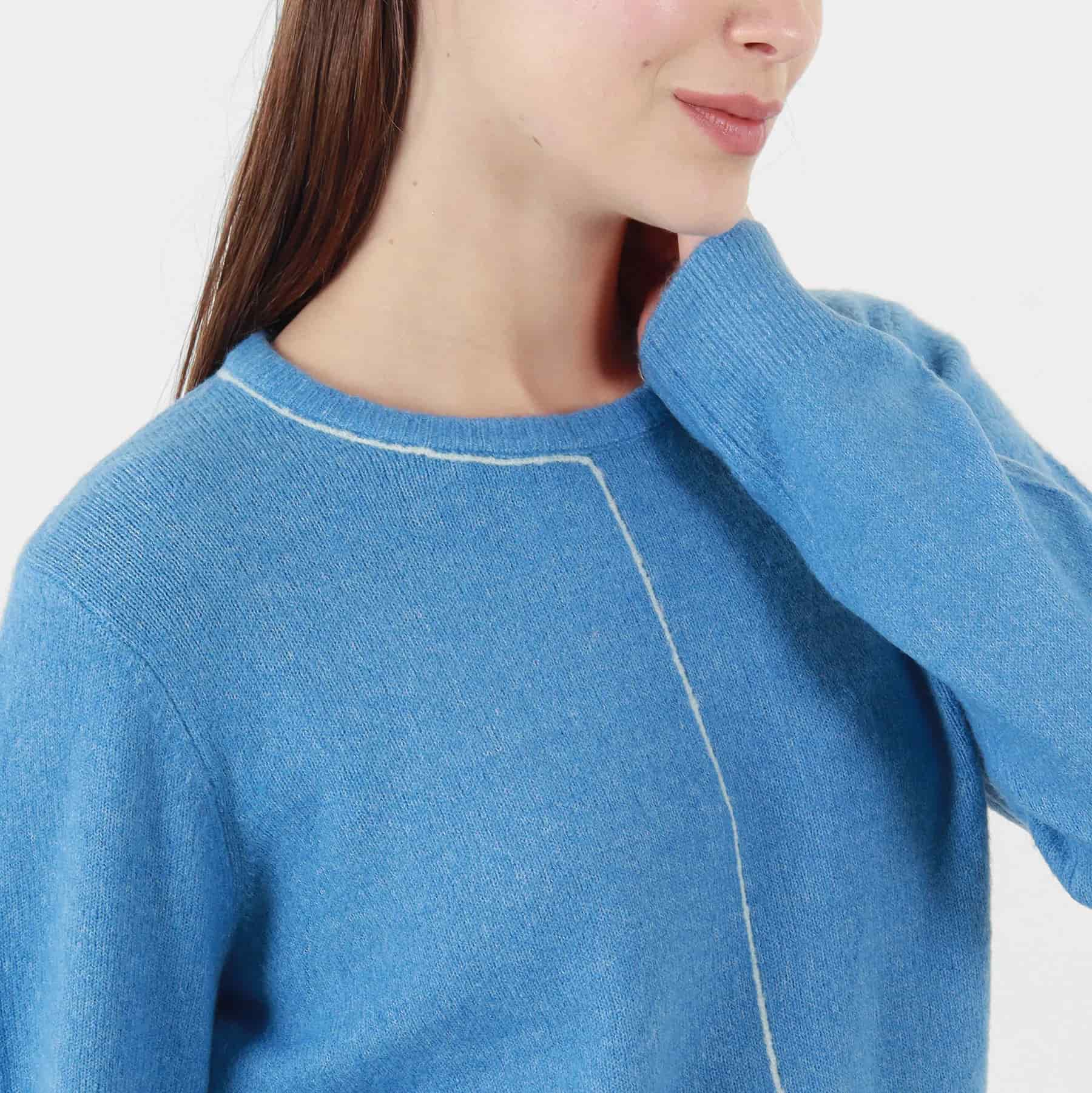 Sweater Cuello Redondo Manga Larga - miniatura 4