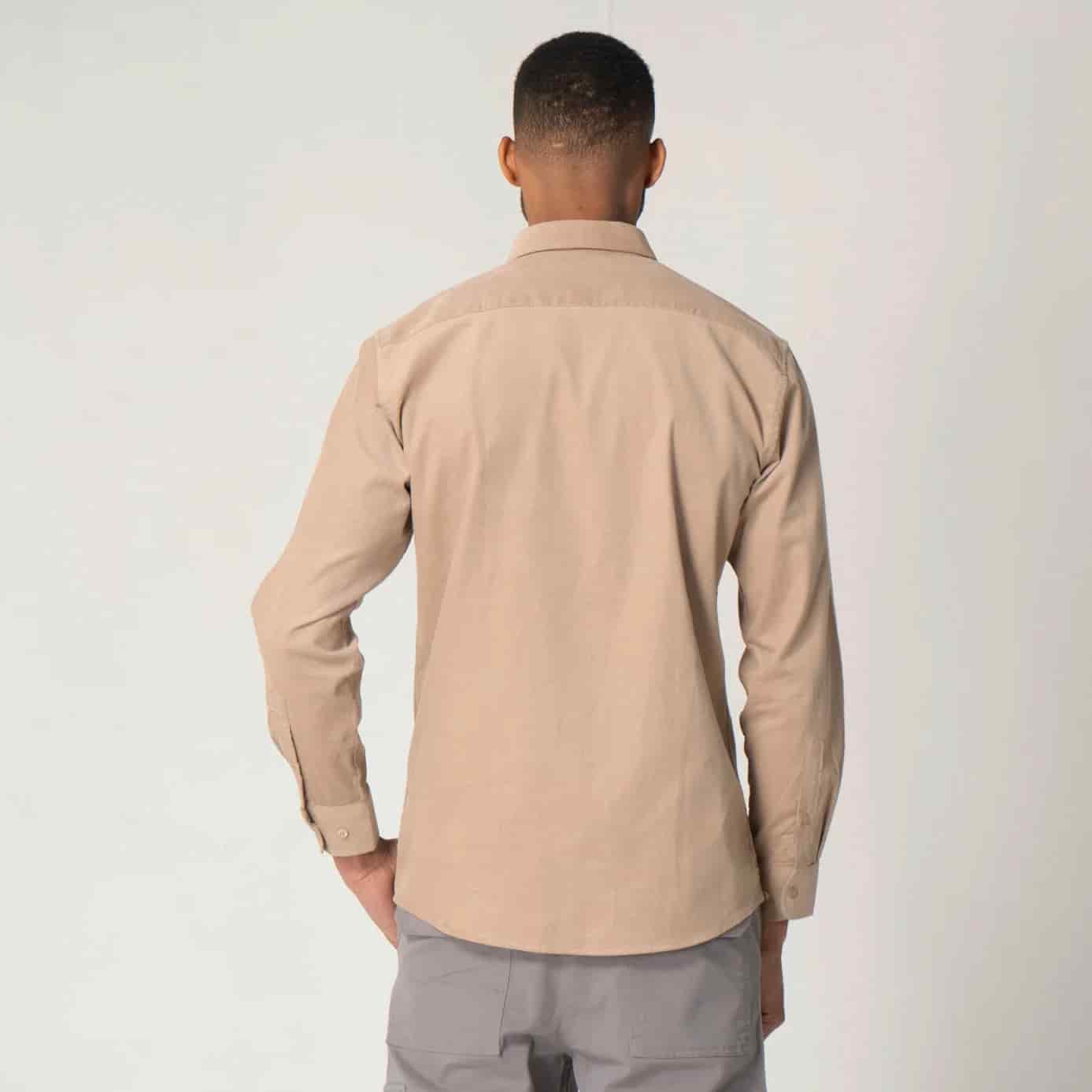 Camisa Slim Unicolor Manga Larga Ford - miniatura 8