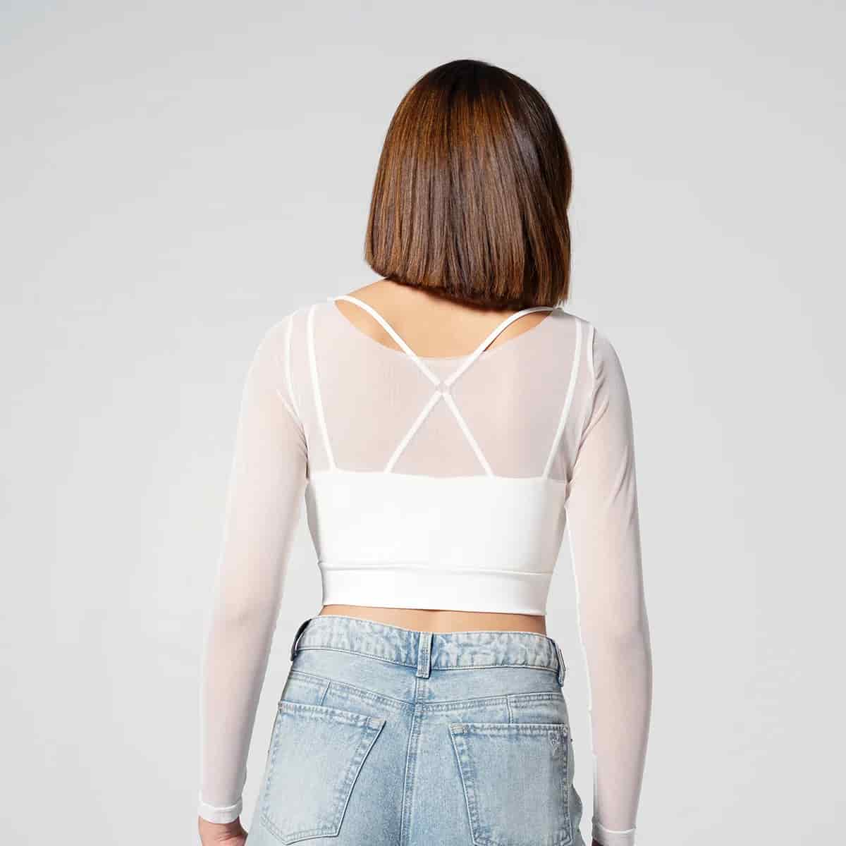 Blusa Crop Top Slim Motoxx - miniatura 5
