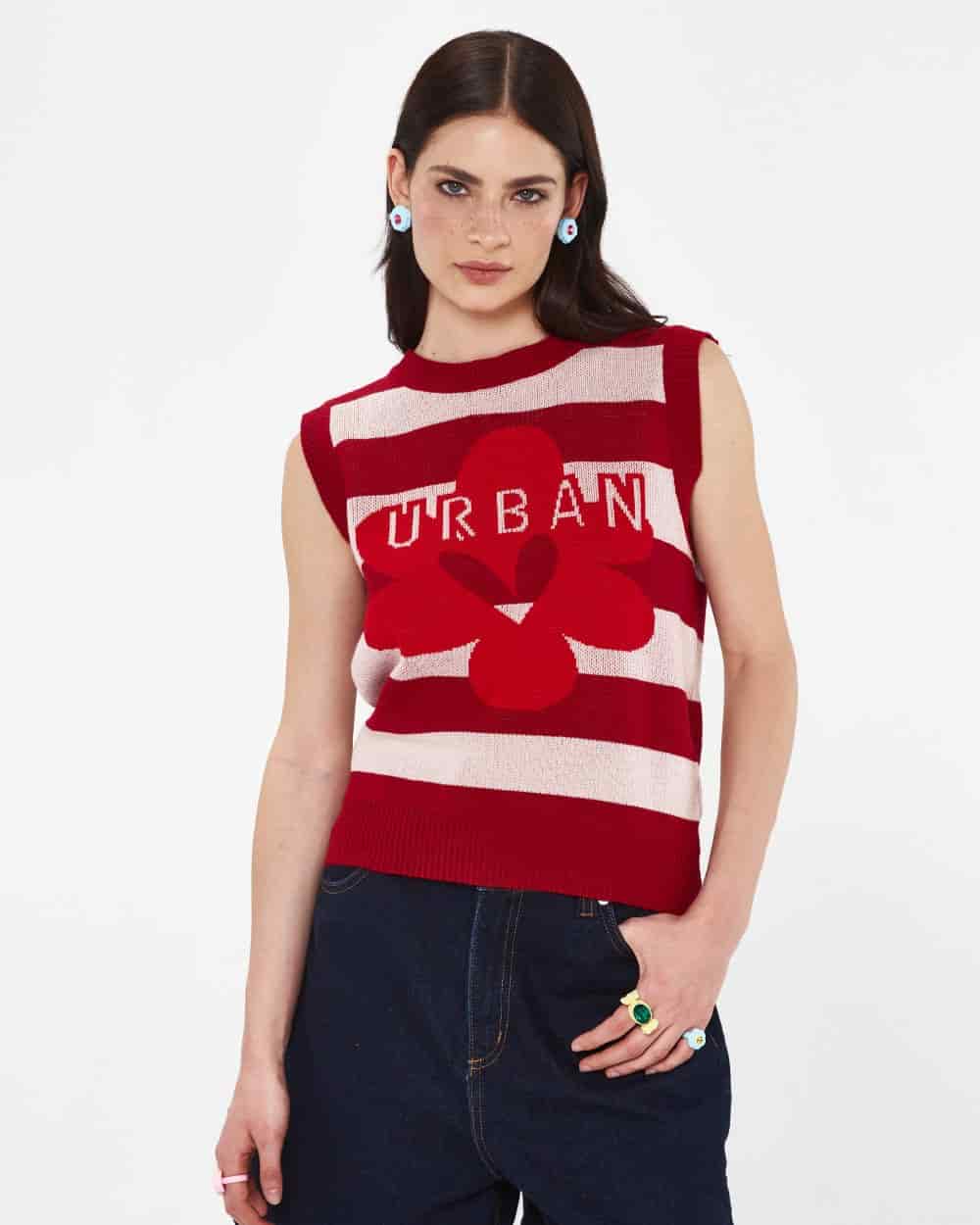 CRUSH KNIT VEST - miniatura 8