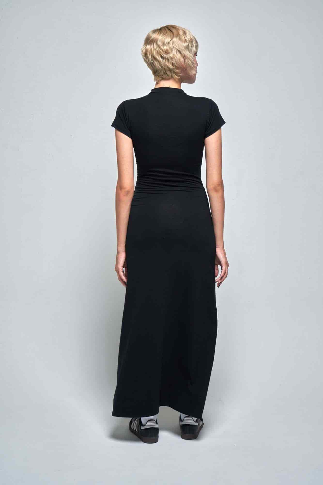 AURORA BLACK DRESS - miniatura 3