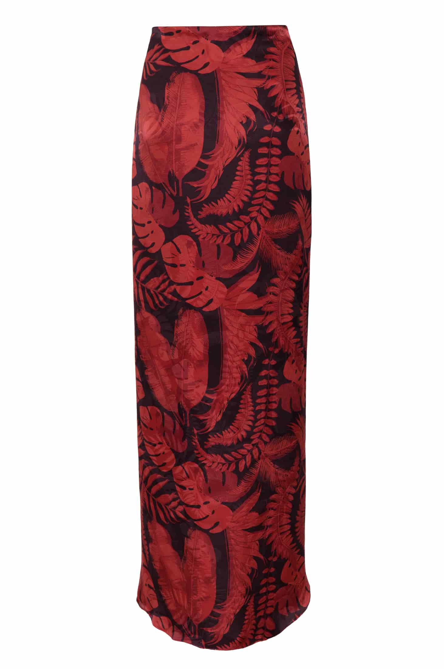 La Bamba Silk Jacquard Pants / Cherry Rainforest - miniatura 2
