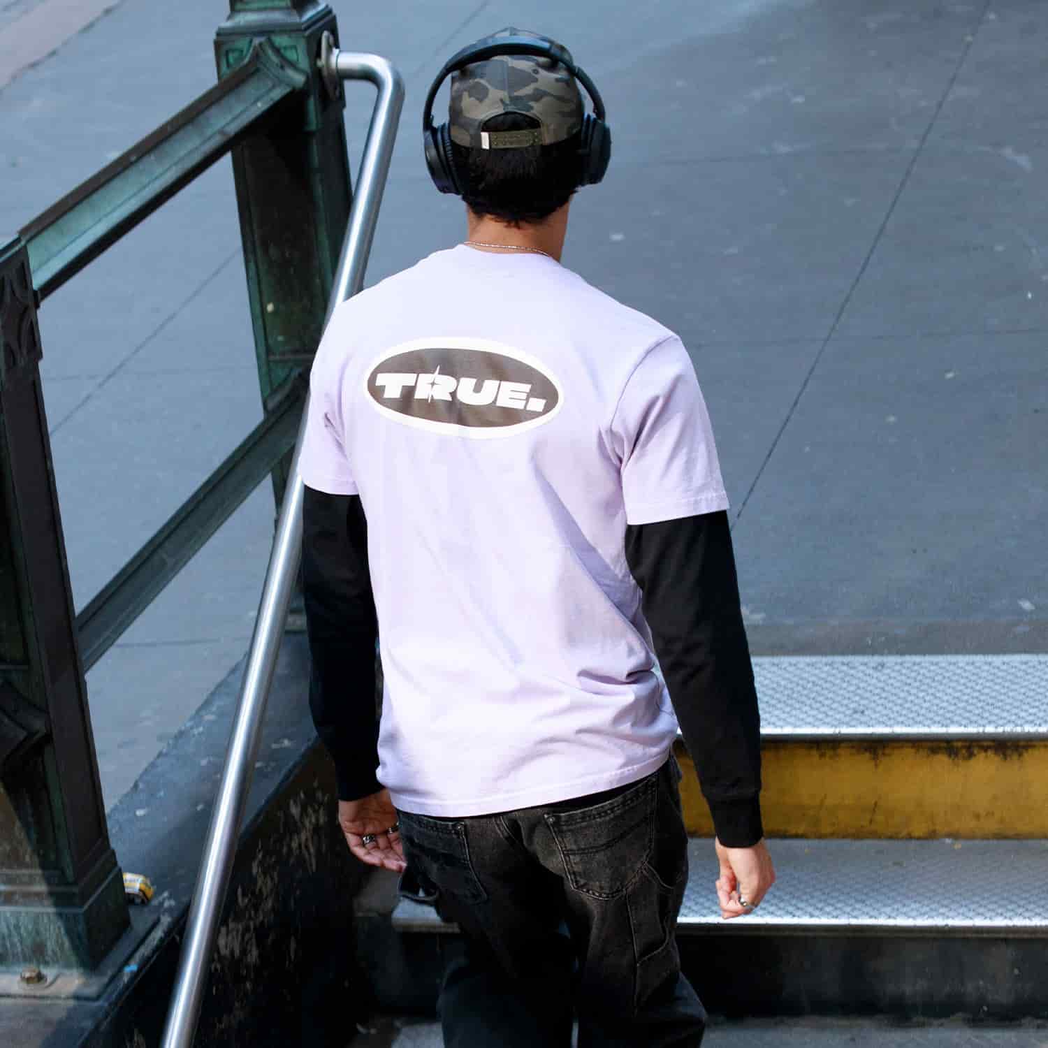 Moonlight Regular T-Shirt - Lilac - miniatura 9