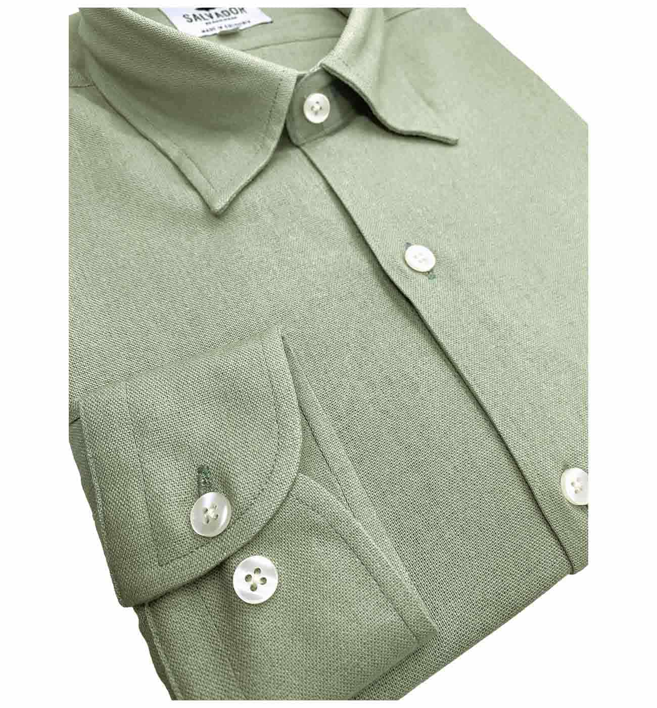 CAMISA VERDE DUNNOS - miniatura 4