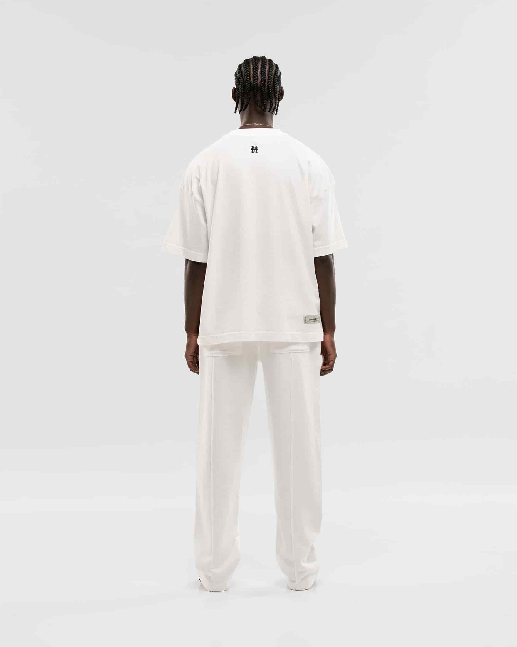 Camiseta Boxy Fit Básica V2 - Off White - miniatura 4