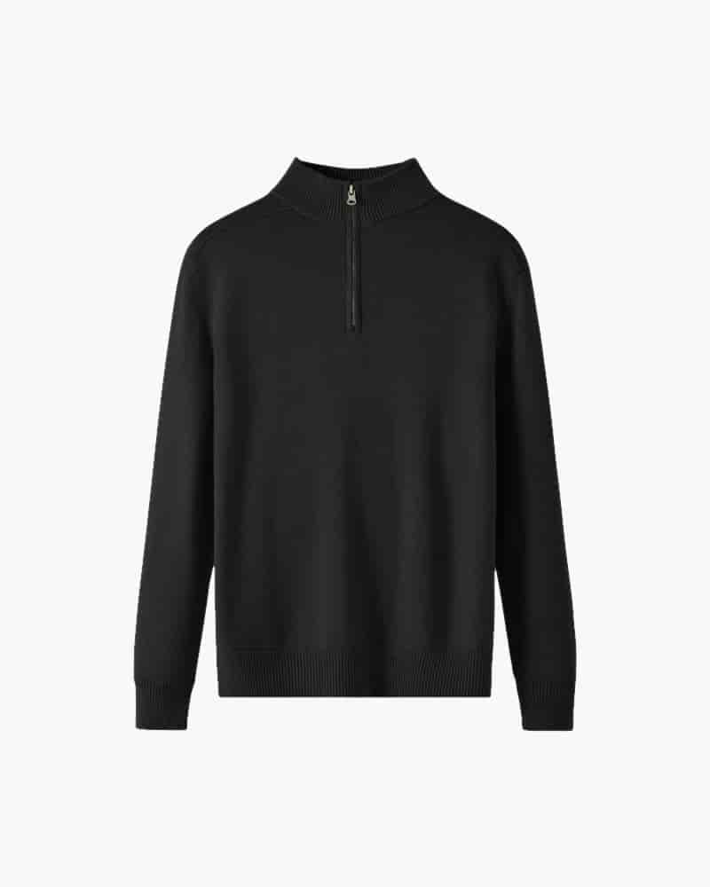 100% Merino Wool Zip Up - miniatura 3