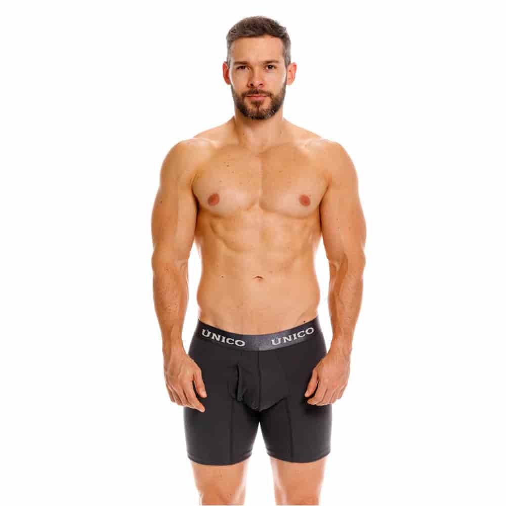 BOXER MEDIO RELAX FIT GREY GRIS - miniatura 4