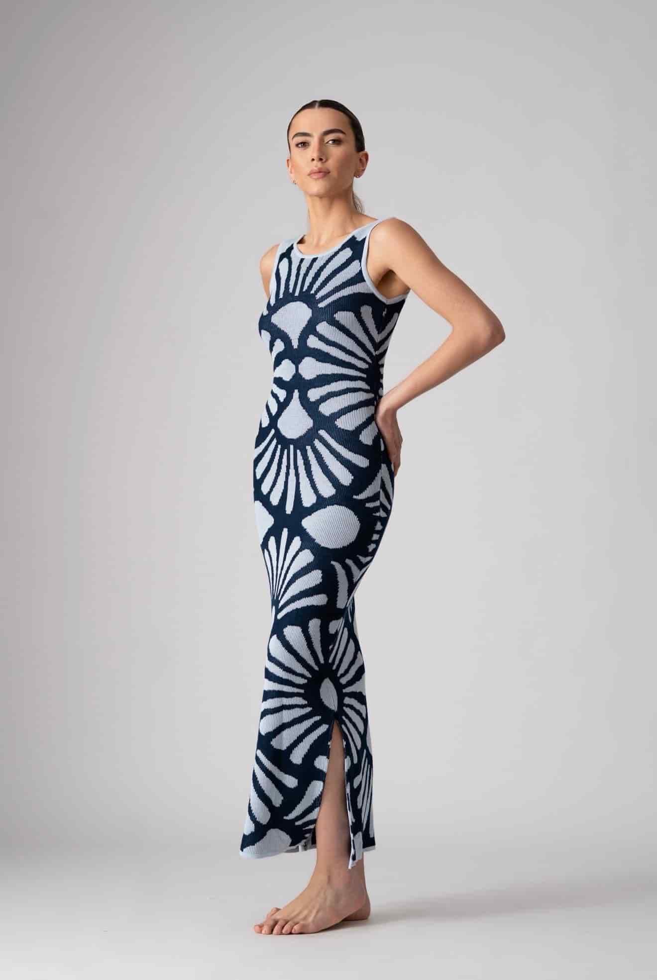 Vestido Aura Azul - miniatura 2
