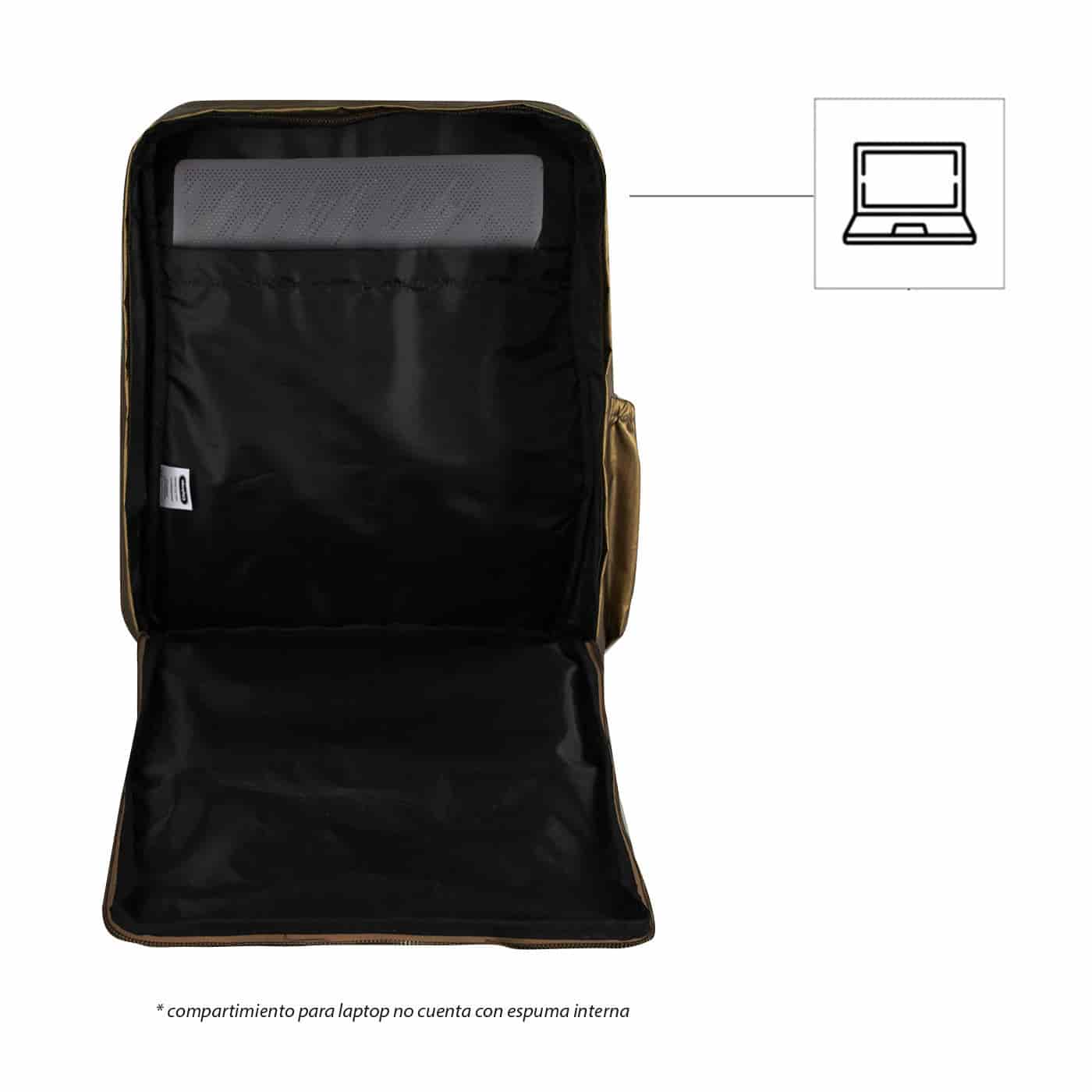 Morral Active Citybags Ultra Brillante Gold - miniatura 6