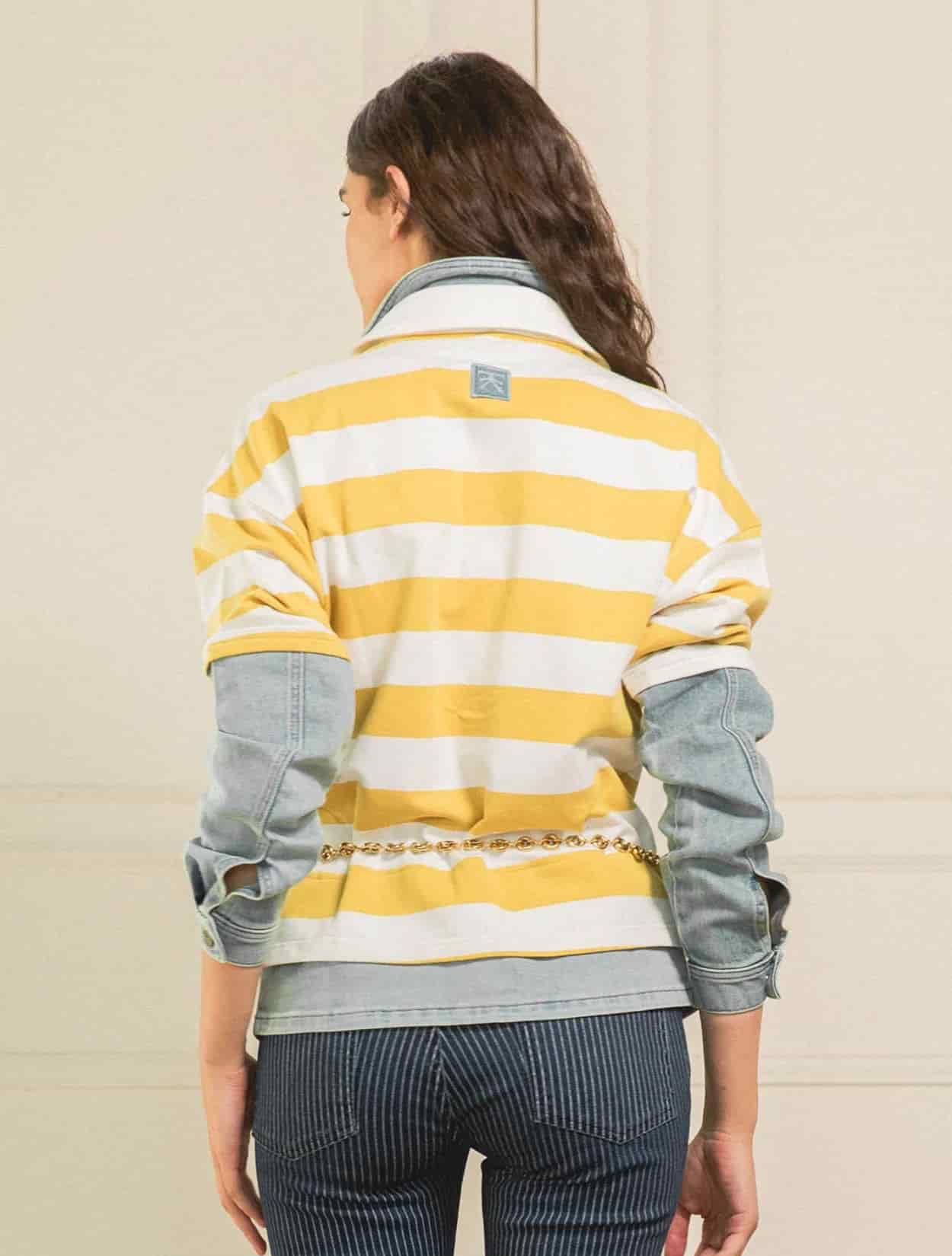 CAMISA POLO PREPPY LOVE MUSTARD - miniatura 2