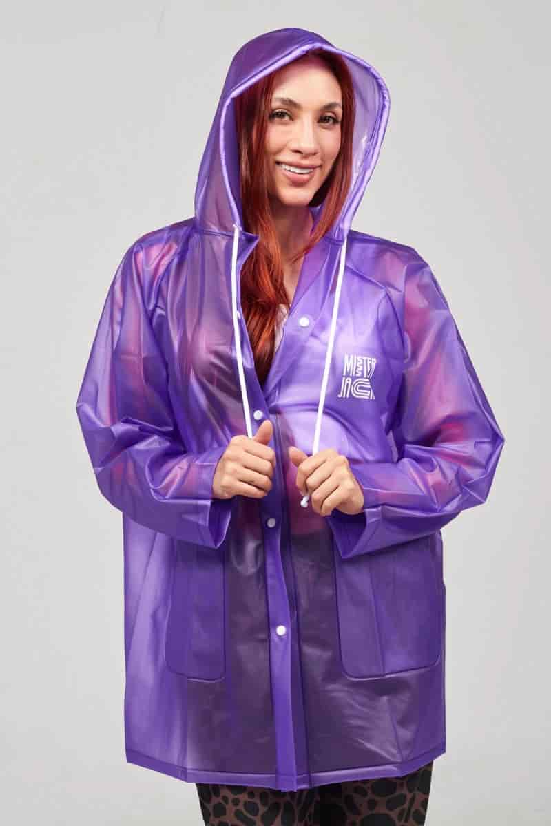 Capa Lluvia Morado Chic - miniatura 9