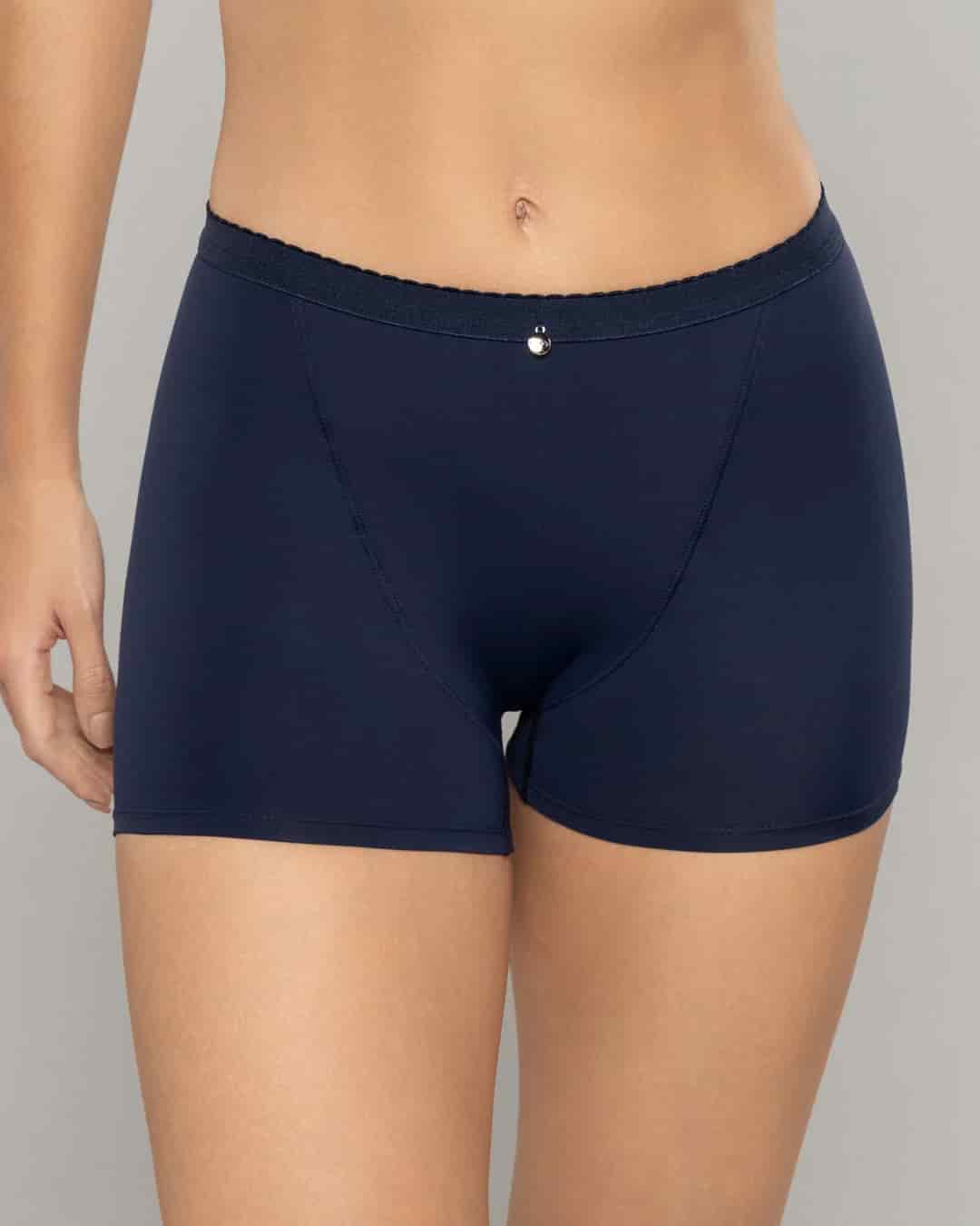 Boxer Femenino Tiro Alto Control Suave en Microfibra con Efecto Levanta Cola Ref. 8059 - miniatura 4
