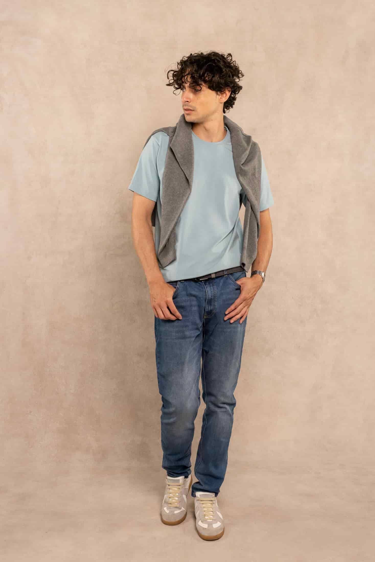 Camiseta Antimanchas Faded Blue - miniatura 2