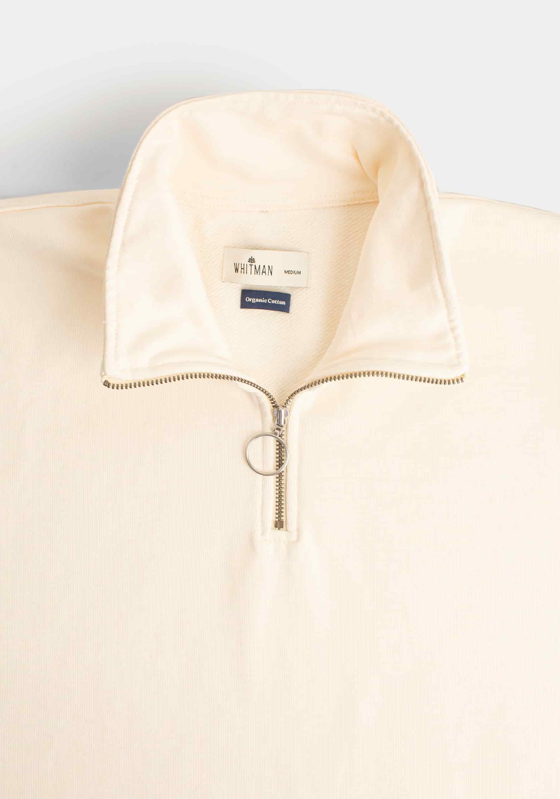 Buzo H Half Zip Oliver Marfil - miniatura 7