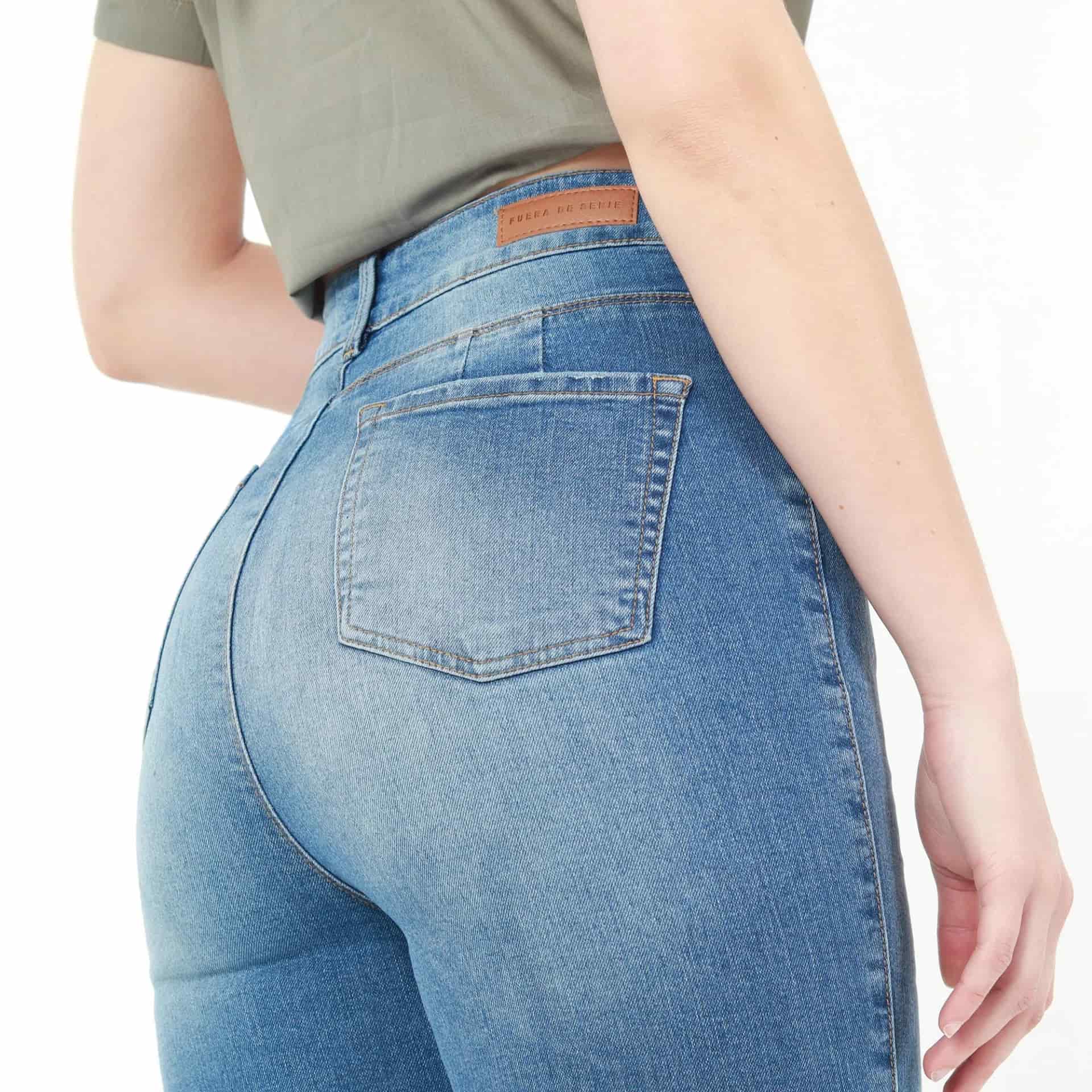 Jean Ilussion Tiro Medio Bota Skinny - miniatura 3