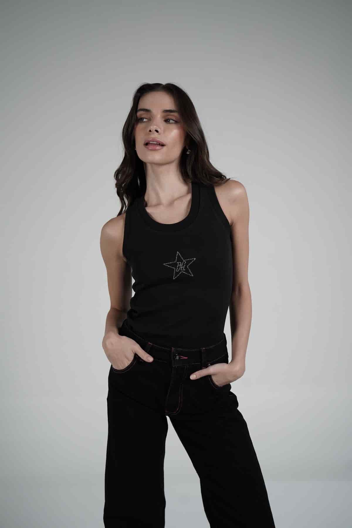 PJ Tank Top (Negro) - miniatura 4