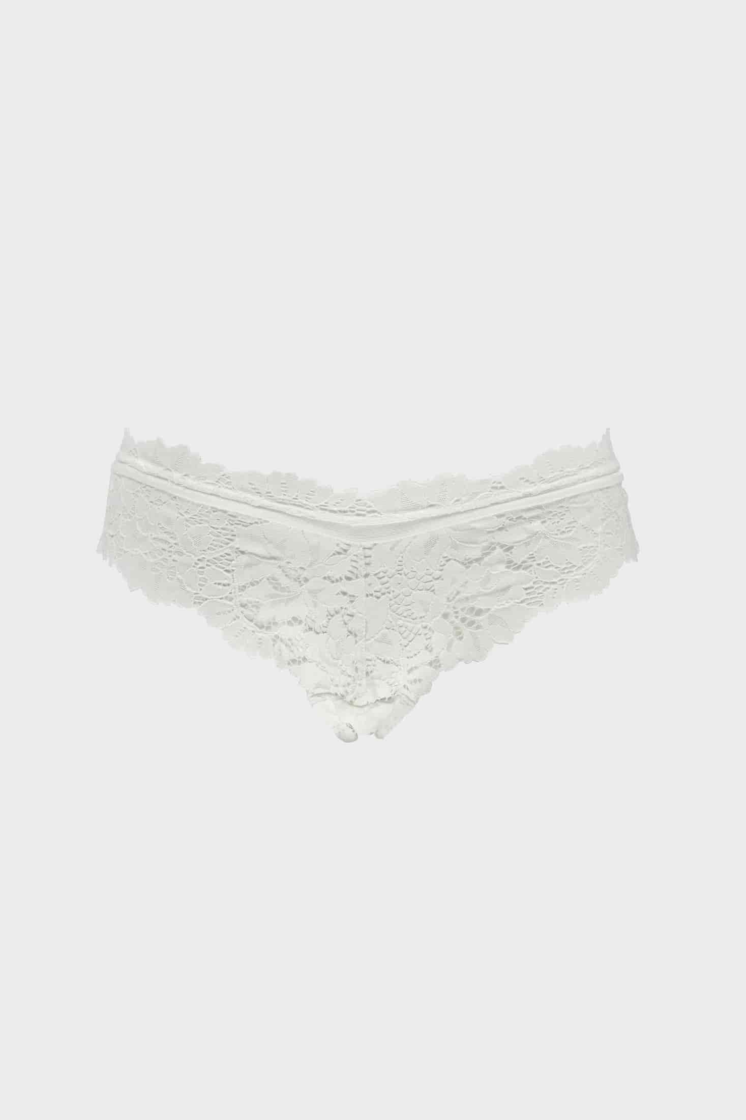 CULOTTE ELLIPSE SEXY ENCAJE TOTAL COMODIDAD VINTAGE CRUDO - miniatura 3