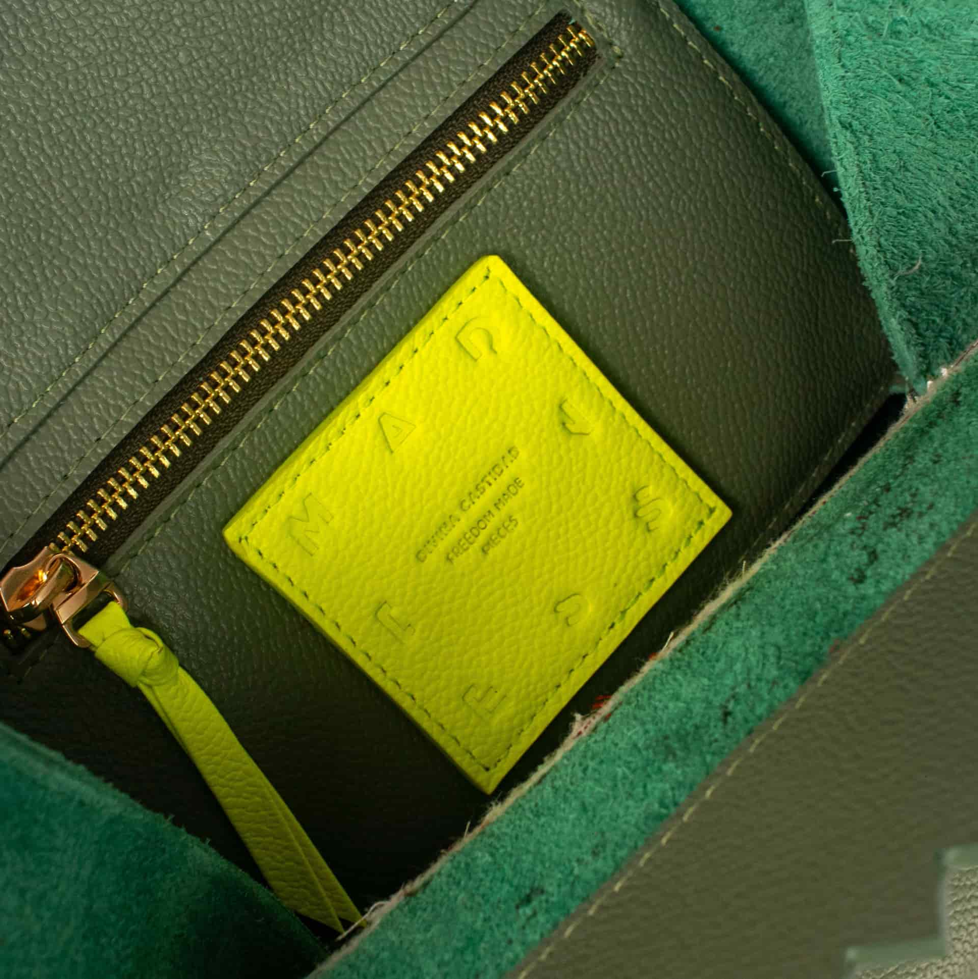 Paper Bag SHORT - Sage x Wine - miniatura 4