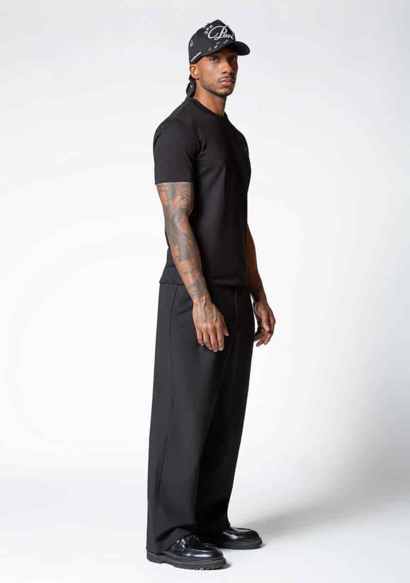 Dopamine black slim t-shirt - miniatura 4