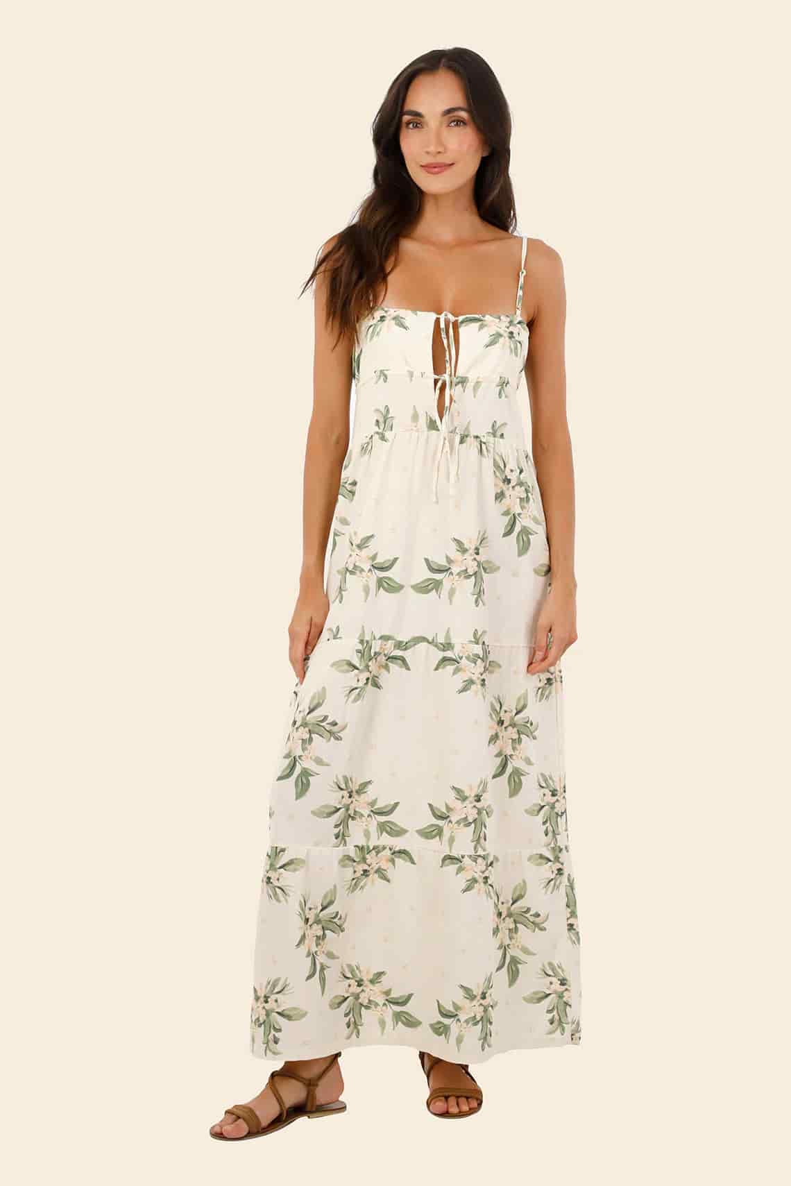 Ivory Bloom Alhena Dress - miniatura 1