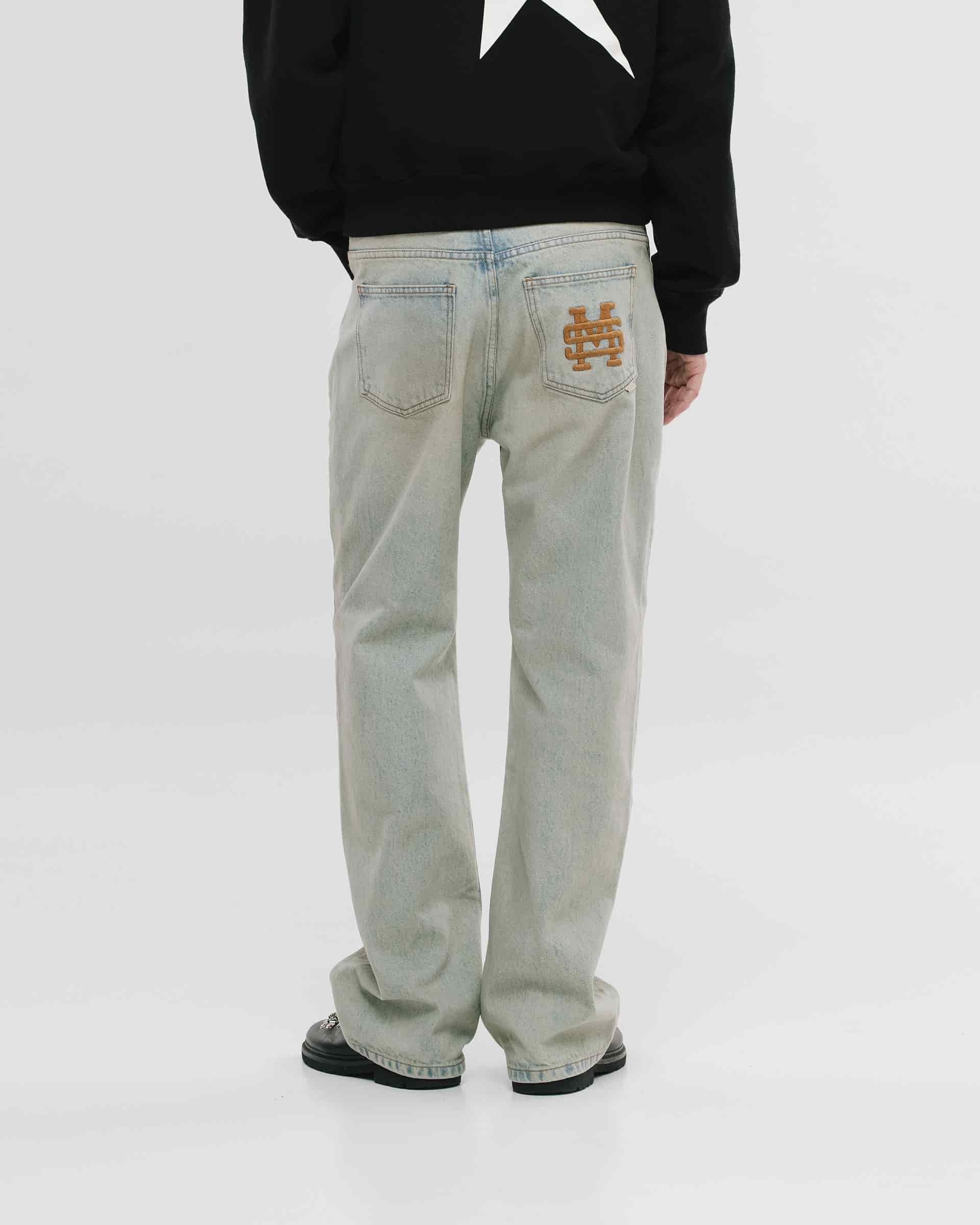 Straight Fit Rally Jeans - Dust Wash - miniatura 5