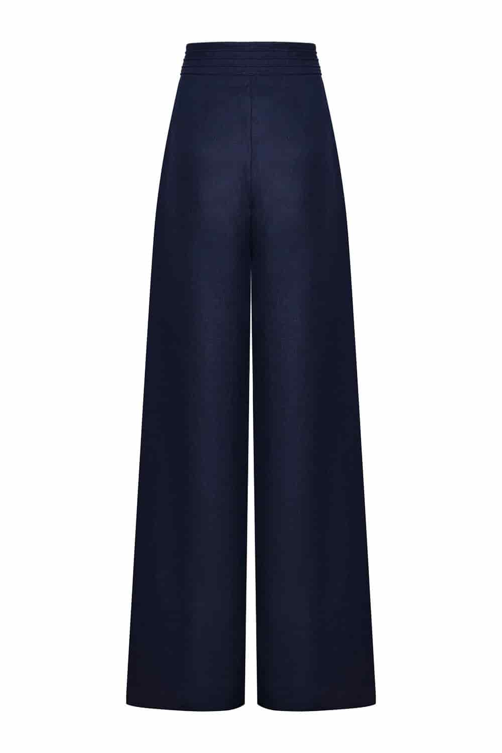Pantalón burgos bordado azul - miniatura 4