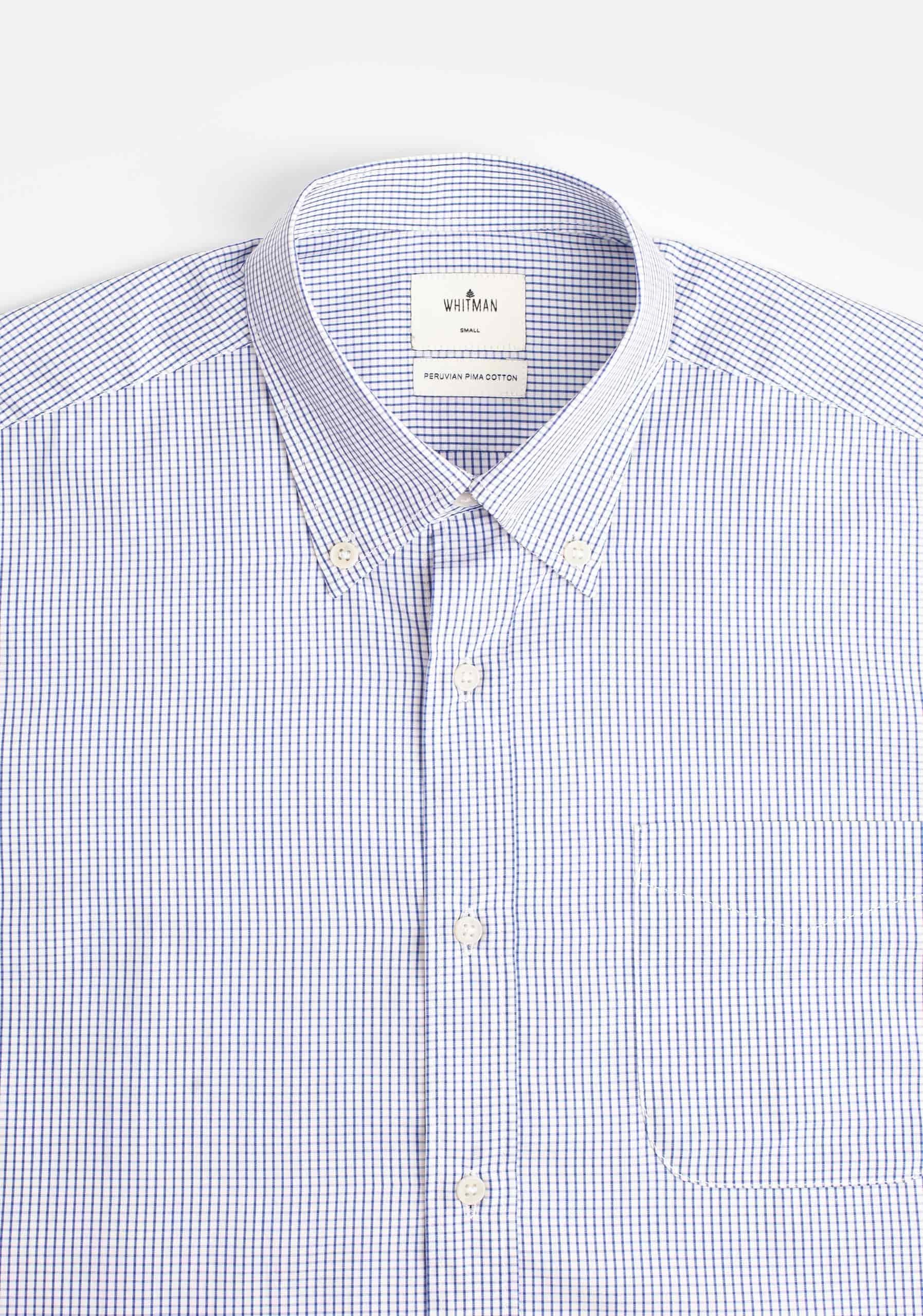 Camisa H CBD Cuadros Peq Azul Osc - miniatura 6