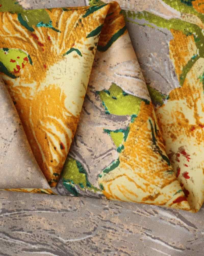 Old Money Impressionist Garden Scarf - miniatura 5