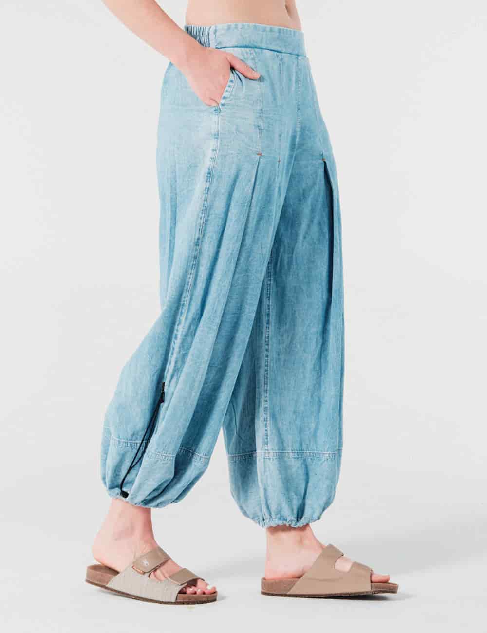 Pantalón Loose Fit Cielo Denim Mujer - miniatura 3